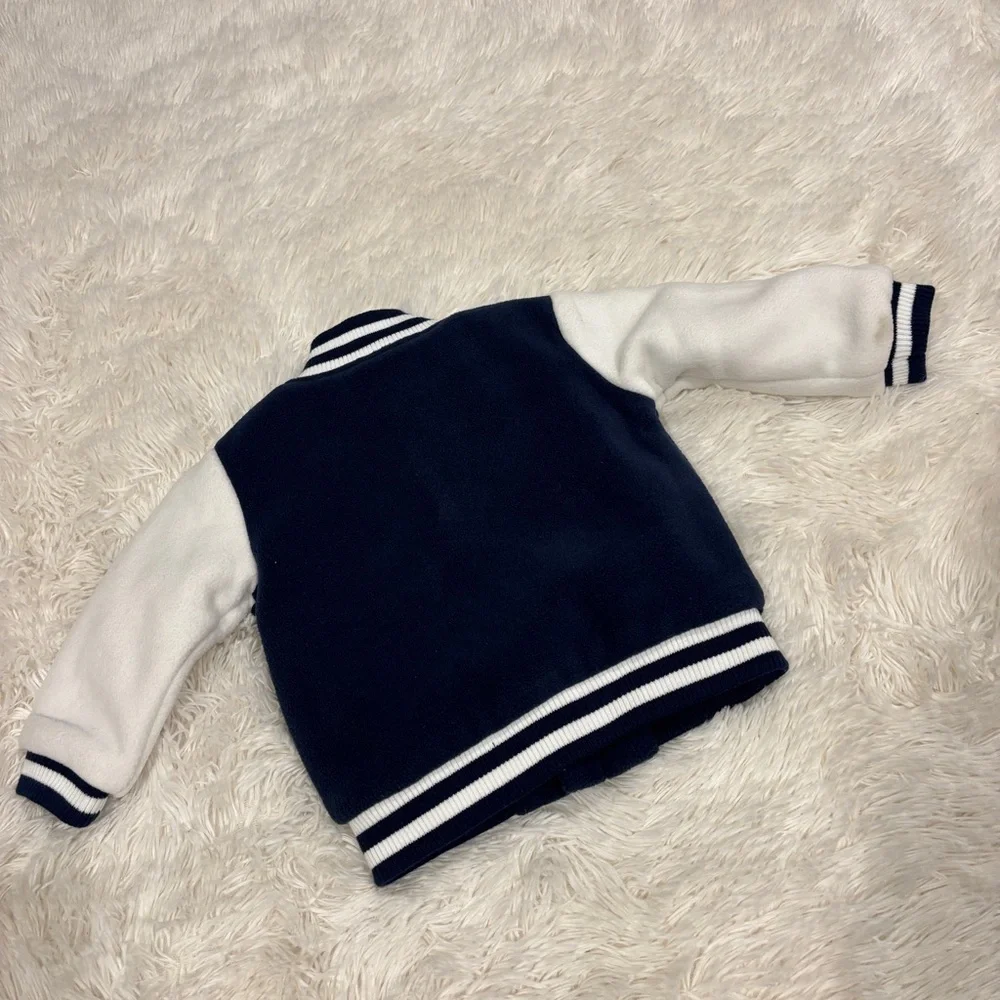 Adventurewear 360 Baby Boys 12Months Long Sleeve Varsity Fleece Jacket NWT